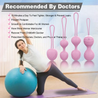 Набір вагінальних віброкульок Every Night Toys Beata, 4 шт, з дистанційним пультом, бузковий