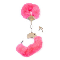 Наручники Fetish Boss Series- Furry Cuffs Рожеві