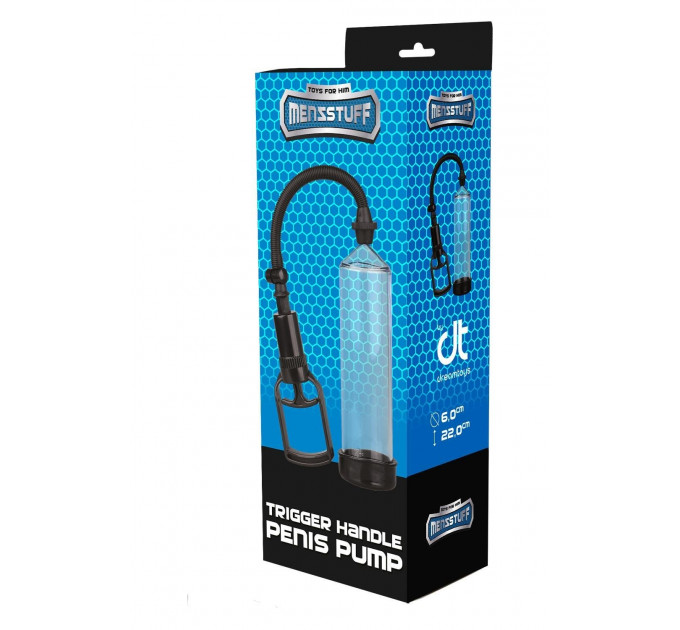 Помпа чоловіча MENZSTUFF TRIGGER HANDLE PENIS PUMP