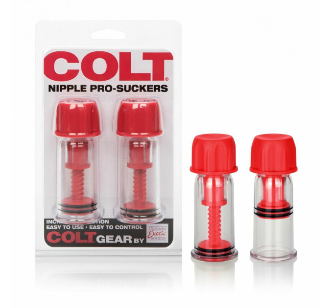 Помпы для сосков COLT Nipple Pro-Suckers красные