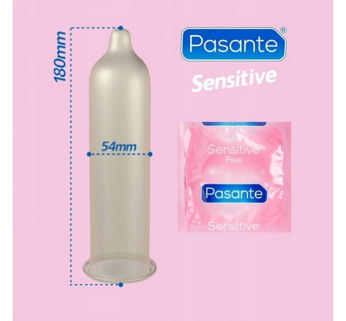 Презервативи Pasante Sensitive за 6 шт