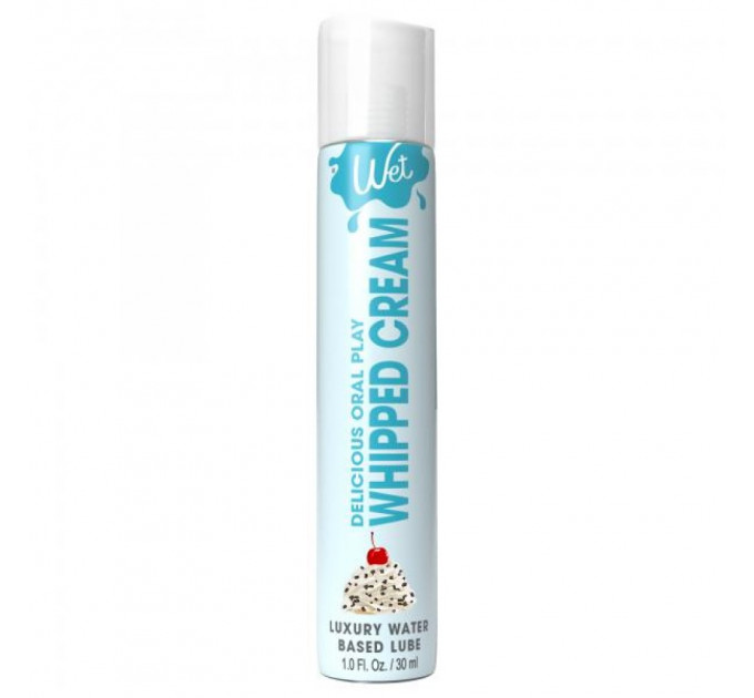 Їстівний лубрикант зі смаком збитих вершків WET WHIPPED CREAM 30 мл