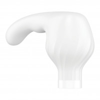 Смарт массажер-микрофон Satisfyer Double Wand-er Connect App белый