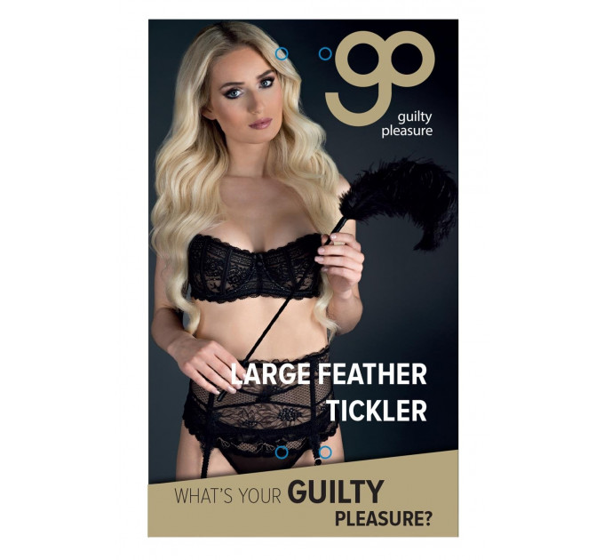 Стек с пером GP LARGE FEATHER BLACK