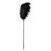 Стек с пером GP LARGE FEATHER BLACK