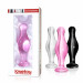 Скляна Анальна пробка 4,5" Glass Romance Black