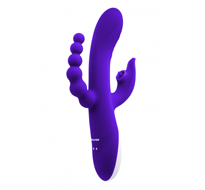Потрійний вібратор EVOLVED LICK ME TRIPLE STIM VIBE