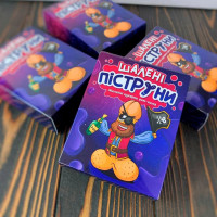 Пикантные желейки в виде пениса "Безумные Пиструны" со вкусом ром-колы, 100 гр