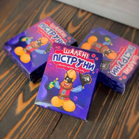 Пикантные желейки в виде пениса "Безумные Пиструны" со вкусом ром-колы, 100 гр