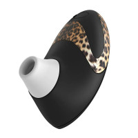 Вакуумний кліторальний стимулятор Womanizer Pro W-500 з леопардовим принтом