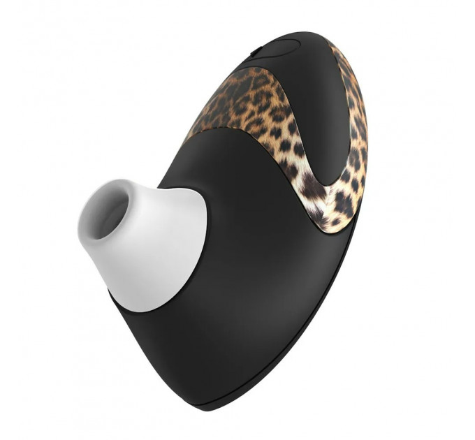Вакуумный клиторальный стимулятор Womanizer Pro W-500 с леопардовым принтом