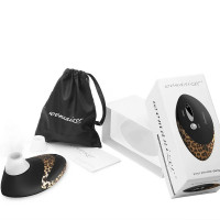 Вакуумний кліторальний стимулятор Womanizer Pro W-500 з леопардовим принтом