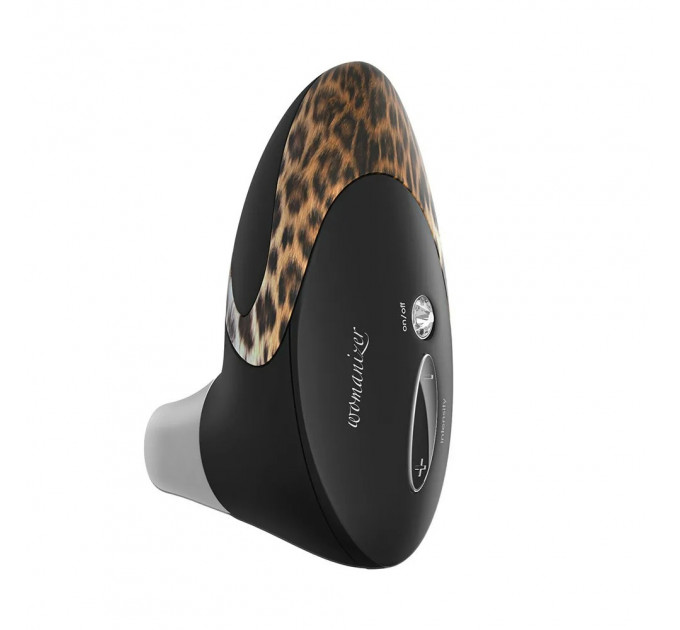 Вакуумный клиторальный стимулятор Womanizer Pro W-500 с леопардовым принтом