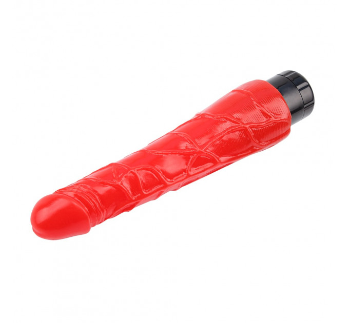 Вибратор реалистичный большого размера Chisa Hotstorm Devilish X3 на батарейках, красный