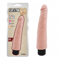 Вибромассажер из киберкожи реалистичный Chisa T-skin ReaL Flirtation, телесный