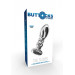 Вібратор анальний Toy Joy Buttocks The Slider сріблястий, L