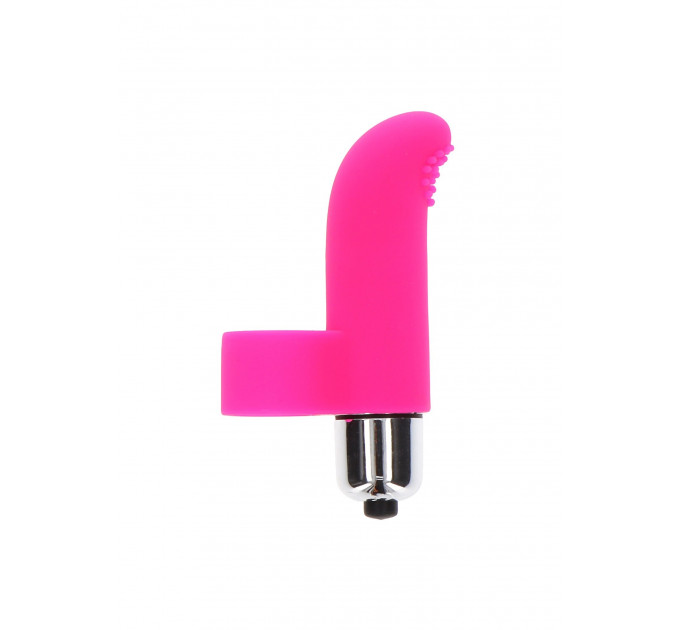 Вибратор на палец Tickle Pleaser розовый, 8 х 2 см