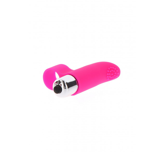 Вибратор на палец Tickle Pleaser розовый, 8 х 2 см