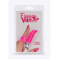 Вібратор на палець Tickle Pleaser рожевий, 8 х 2 см