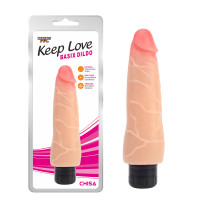 Вибратор реалистичный мультискоростной Сhisa Keep Love Basix Dildo большого размера