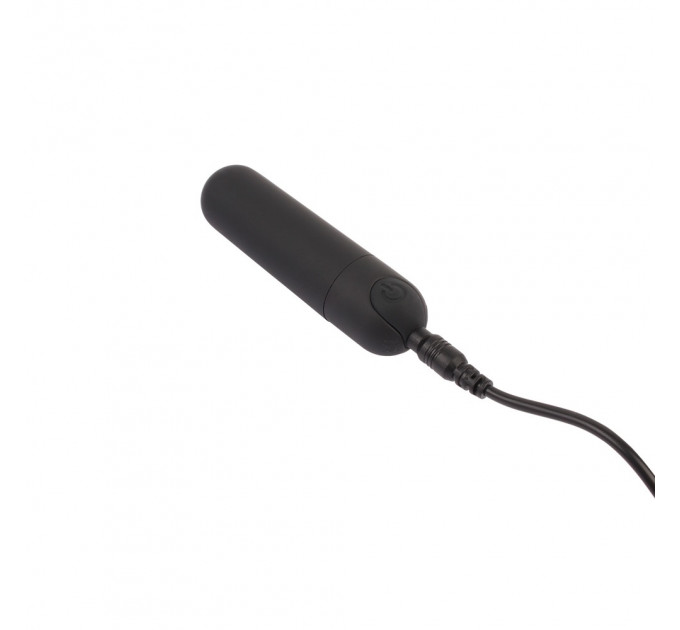 Вибропуля перезаряжаемая с аккумулятором Chisa Hi-Basic Ultra Powerful Rechargeable Bullet, черный