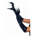 Вінілові рукавички з кігтями Leg Avenue Vinyl claw gloves M
