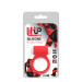 Эрекционное кольцо LIT-UP SILICONE STIMU RING 3, RED