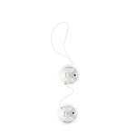 Вагинальные шарики DUO BALLS,SILVER