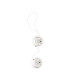 Вагинальные шарики DUO BALLS,SILVER