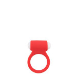 Эрекционное кольцо LIT-UP SILICONE STIMU RING 3, RED