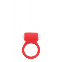 Эрекционное кольцо LIT-UP SILICONE STIMU RING 3, RED