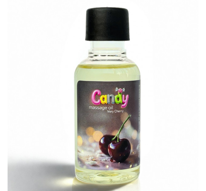 Олія масажна Candy з ароматом Вишня, 50 мл