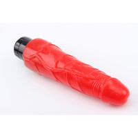 Вибратор реалистичный на батарейках Chisa Hotstorm Devilish X2, красный