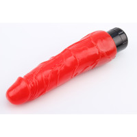 Вибратор реалистичный на батарейках Chisa Hotstorm Devilish X2, красный
