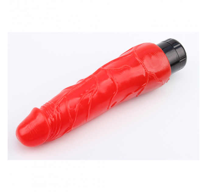 Вибратор реалистичный на батарейках Chisa Hotstorm Devilish X2, красный