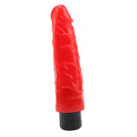 Вибратор реалистичный на батарейках Chisa Hotstorm Devilish X2, красный