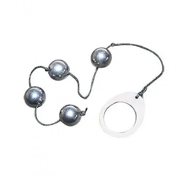 Анальные шарики Seven Creations Heavy Metal Anal Beads