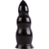 Ділдо для анальної стимуляції All Black AB37 чорний, 23 см