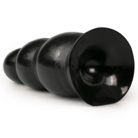Ділдо для анальної стимуляції All Black AB37 чорний, 23 см