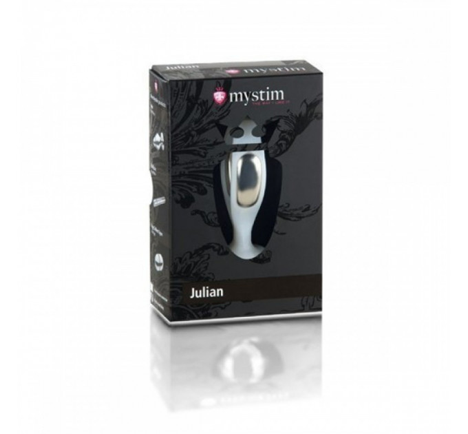 Электростимулятор Mystim Julian белый, 7.9 х 3.4 см