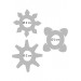 Кільця ерекційні Toy Joy Tickle C-Rings фіолетові, 3 шт.