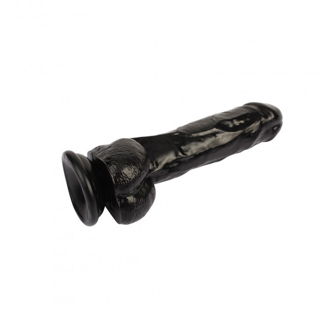 Фаллоимитатор Chisa реалистичный, черный "Orgasm Stealer Penis"