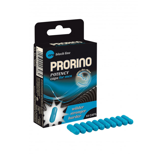 Капсулы для потенции PRORINO Premium Caps for man (цена за пачку, 10 штук)
