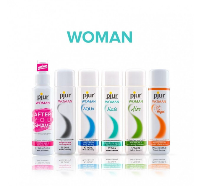 Лубрикант с экстрактом алоэ Pjur Woman Aloe, 100 мл
