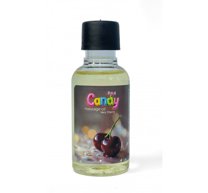 Масло массажное Candy с ароматом Вишня, 50 мл