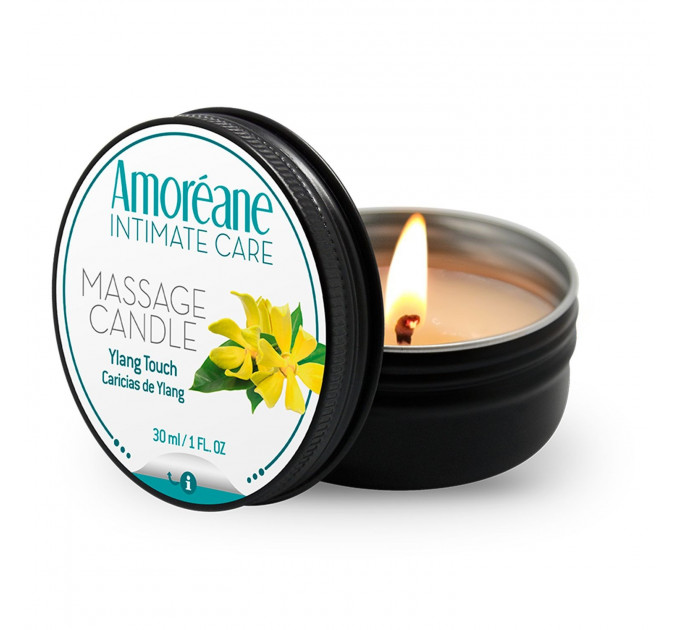 Масажна свічка Amoreane Candle Іланг-Іланг 30 мл