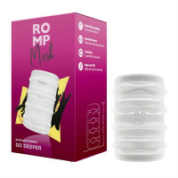 Мастурбатор двухсторонний нереалистичный Romp Mosh прозрачный