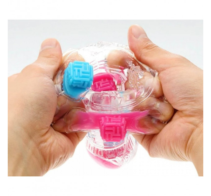 Мастурбатор со стимулирующими шариками TENGA Bobble Crazy Cubes