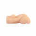 Мастурбатор в виде полуторса девушки Chisa T-Skin Abby Body Stroker бежевый