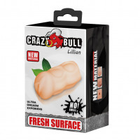 Мастурбатор вагина Crazy Bull Lillian телесный, 13 см